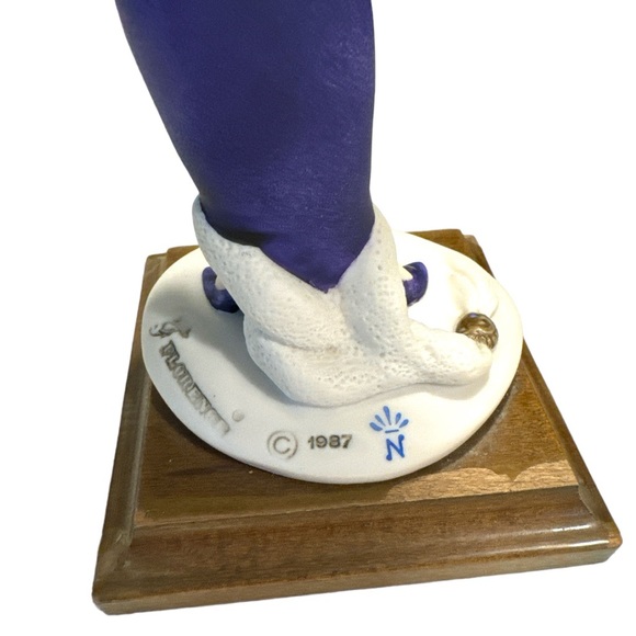 Vintage Signed Giuseppe Armani "Lady with Yorkie Dog" 1987 Florence Italy - Picture 4 of 10